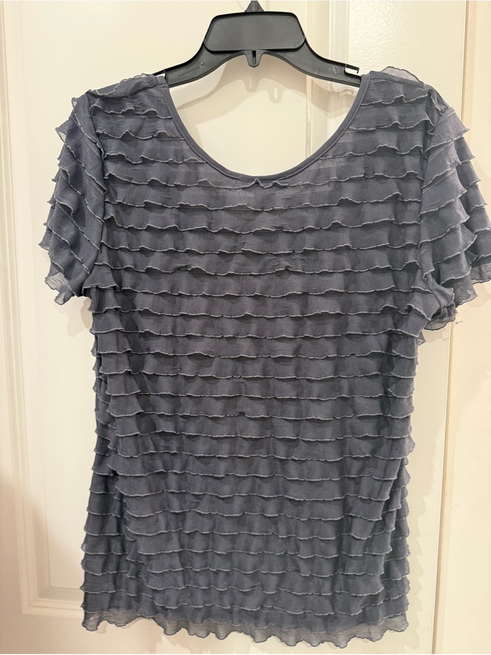 Very Important Princess VIP Ruffle Layered Top XL Made in USA